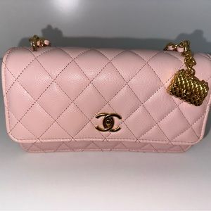 Authentic Never used pink Chanel purse